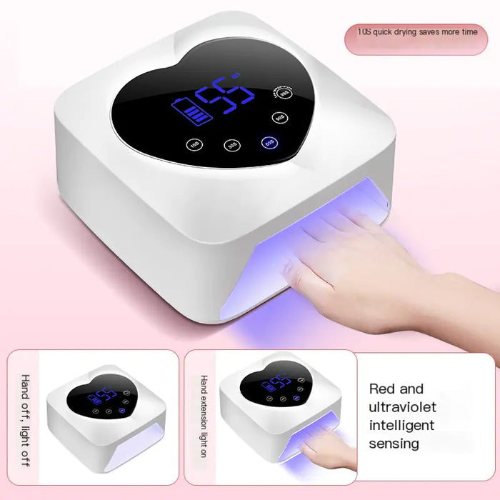 X20 Cordless Nail Cure Lamp with Lithium Battery