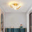 Contemporary Dual Ring LED Ceiling Light