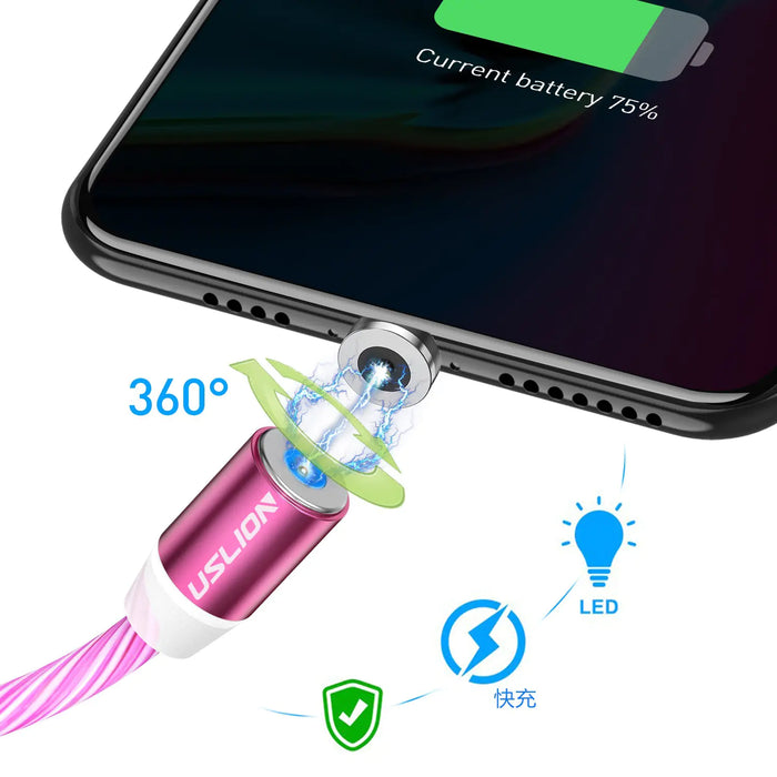 Magnetic Flow Charging Cable