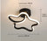 Contemporary Dual Ring LED Ceiling Light