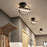 Contemporary Dual Ring LED Ceiling Light