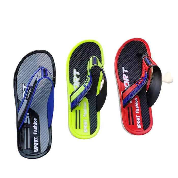 Men's Beach Ready Sandals - Durable Summer Flip Flops