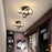 Contemporary Dual Ring LED Ceiling Light
