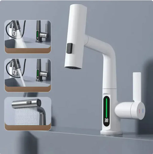 Smart Temp LED Basin Faucet