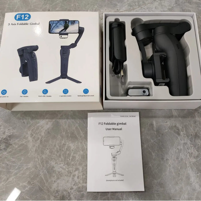 F12 AI-Powered Foldable Gimbal