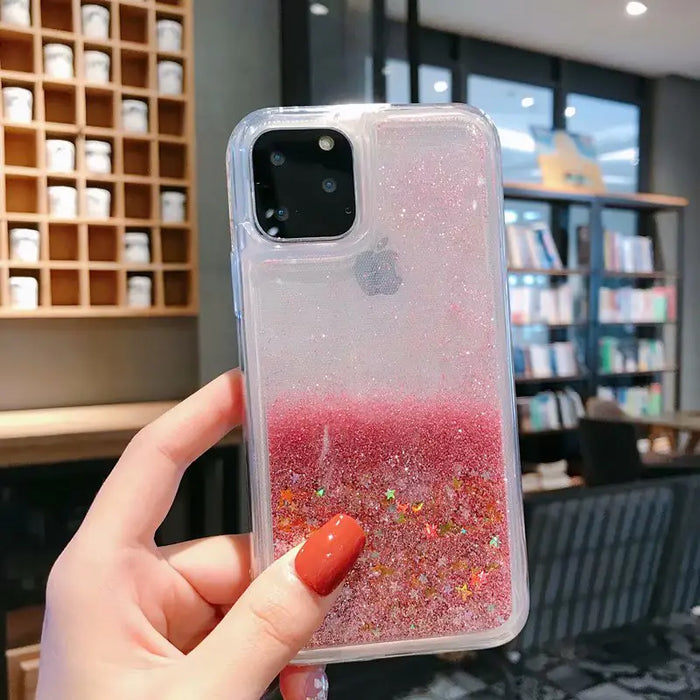 Sparkle TPU Quicksand Case for iPhone