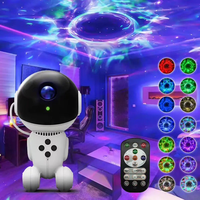 2024 Robot Starry Sky Projector Night Light