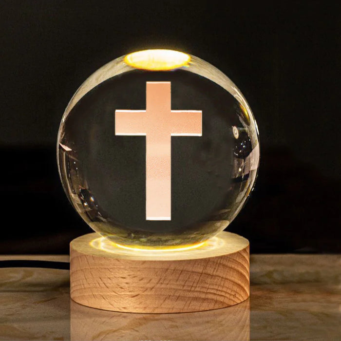 Radiant Crystal Desk Ornament
