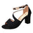 Chic Mid-Heel Buckled Women's Sandals