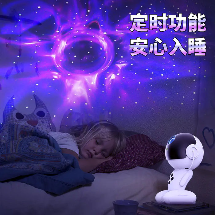 2024 Robot Starry Sky Projector Night Light