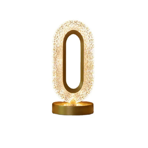 Touch-Sensitive Crystal Desk Lamp